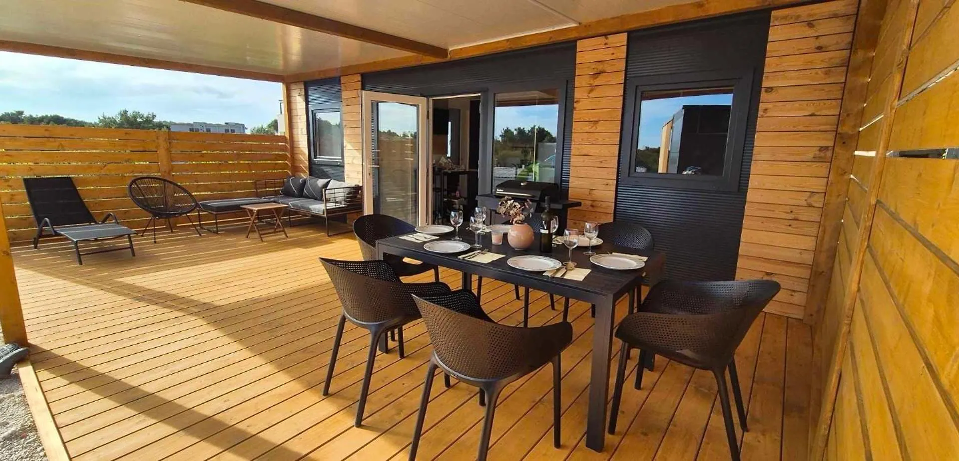 Mobile Home Oaza, Kamp Lovre Drage, 80M From Sea 0*, Drage Croatie