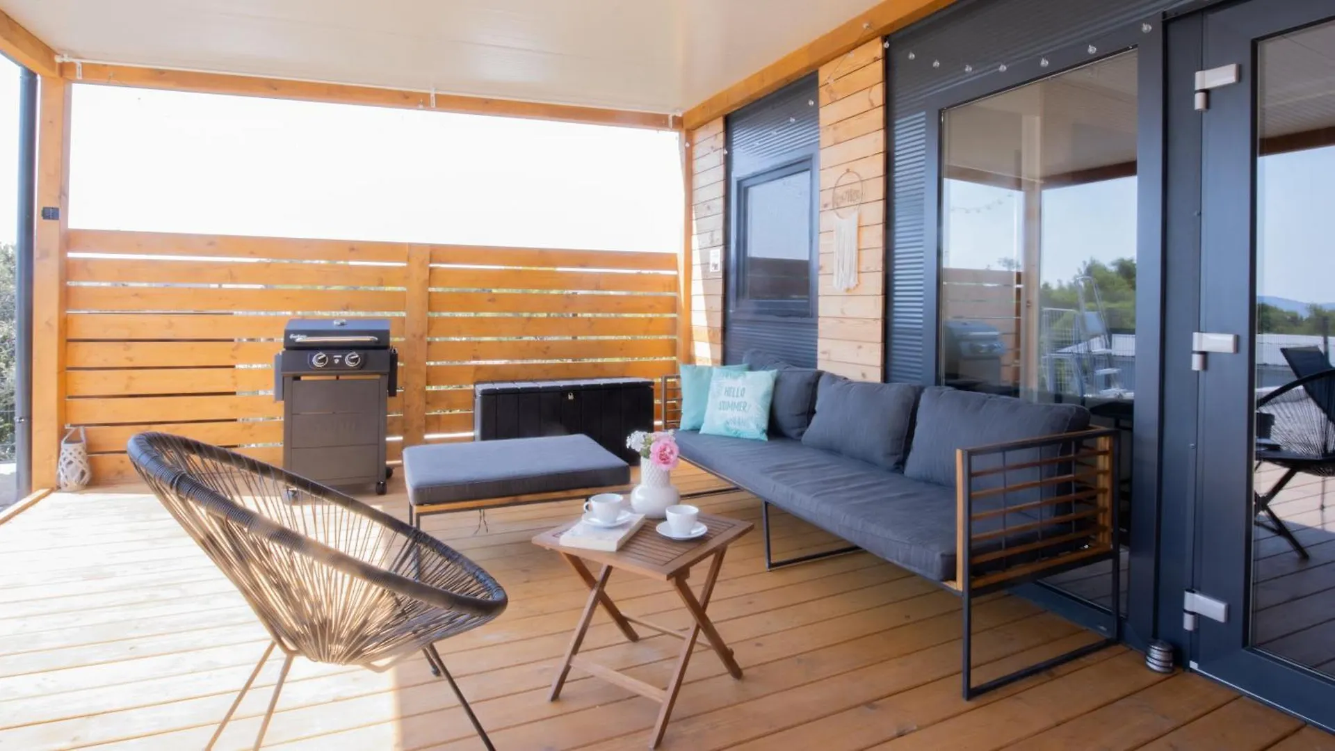 Mobile Home Oaza, Kamp Lovre Drage, 80M From Sea 0*, Drage